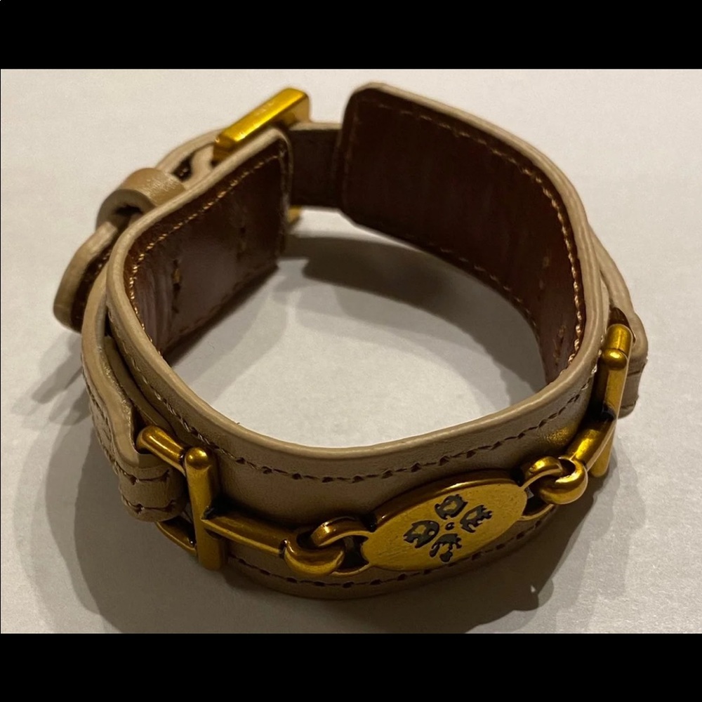 Patricia Nash Delphine Riding Bit Leather Bracelet